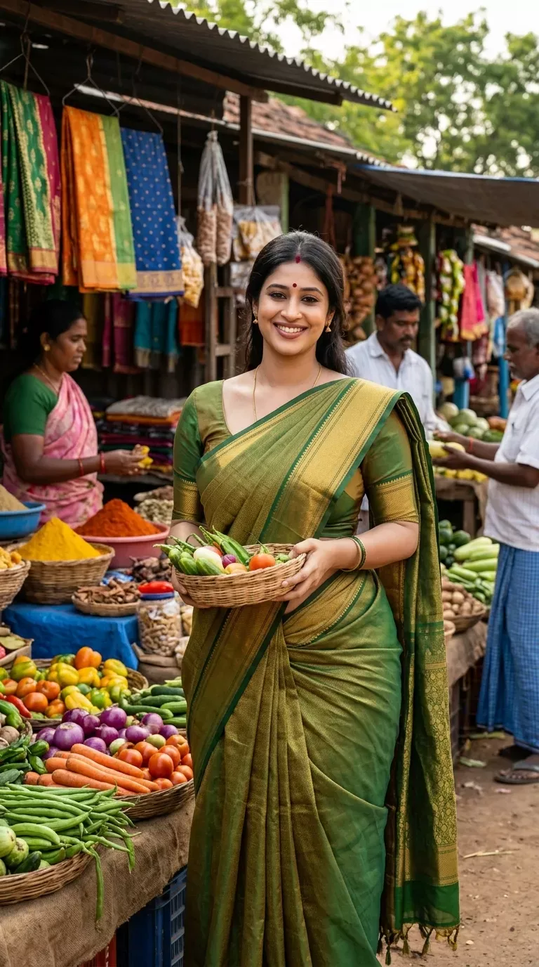 Beautiful Indian Women in Saree