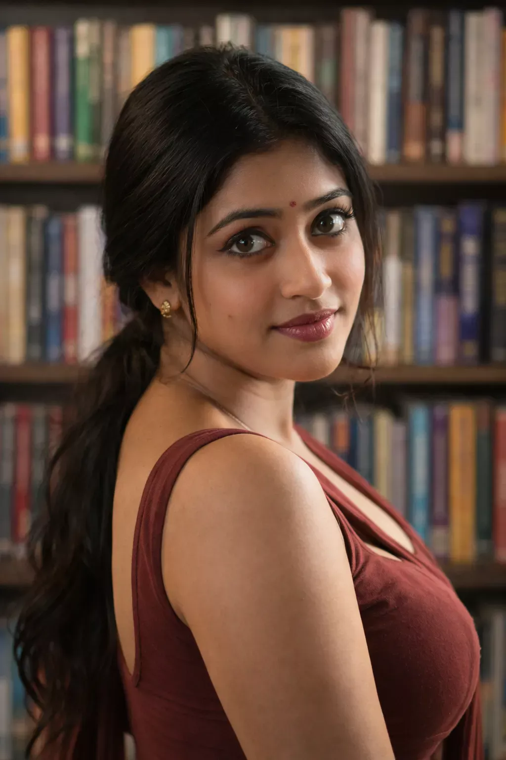 Most beautiful Indian woman photo